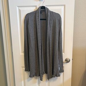 Lapis Gray Women's Cardigan Sweater